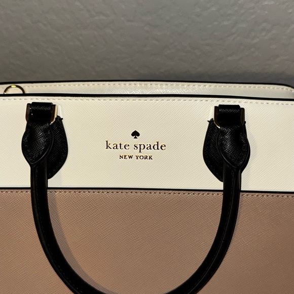 Kate Spade Tan and Cream Satchel - Picture 2 of 6